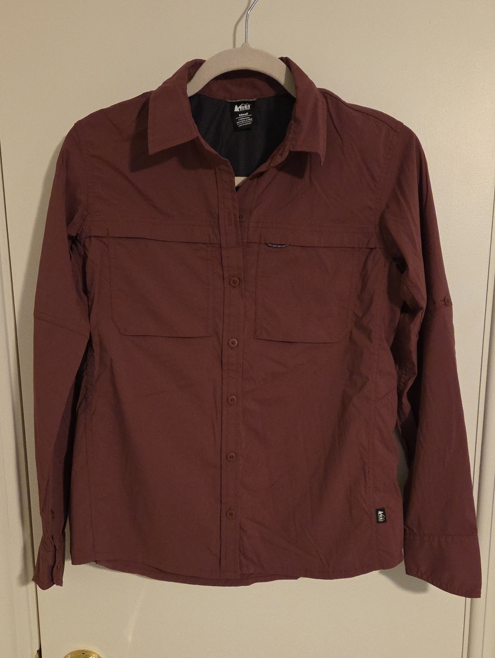 REI Co-op Sahara Solid Long-Sleeve Shirt - Women's In Mauve